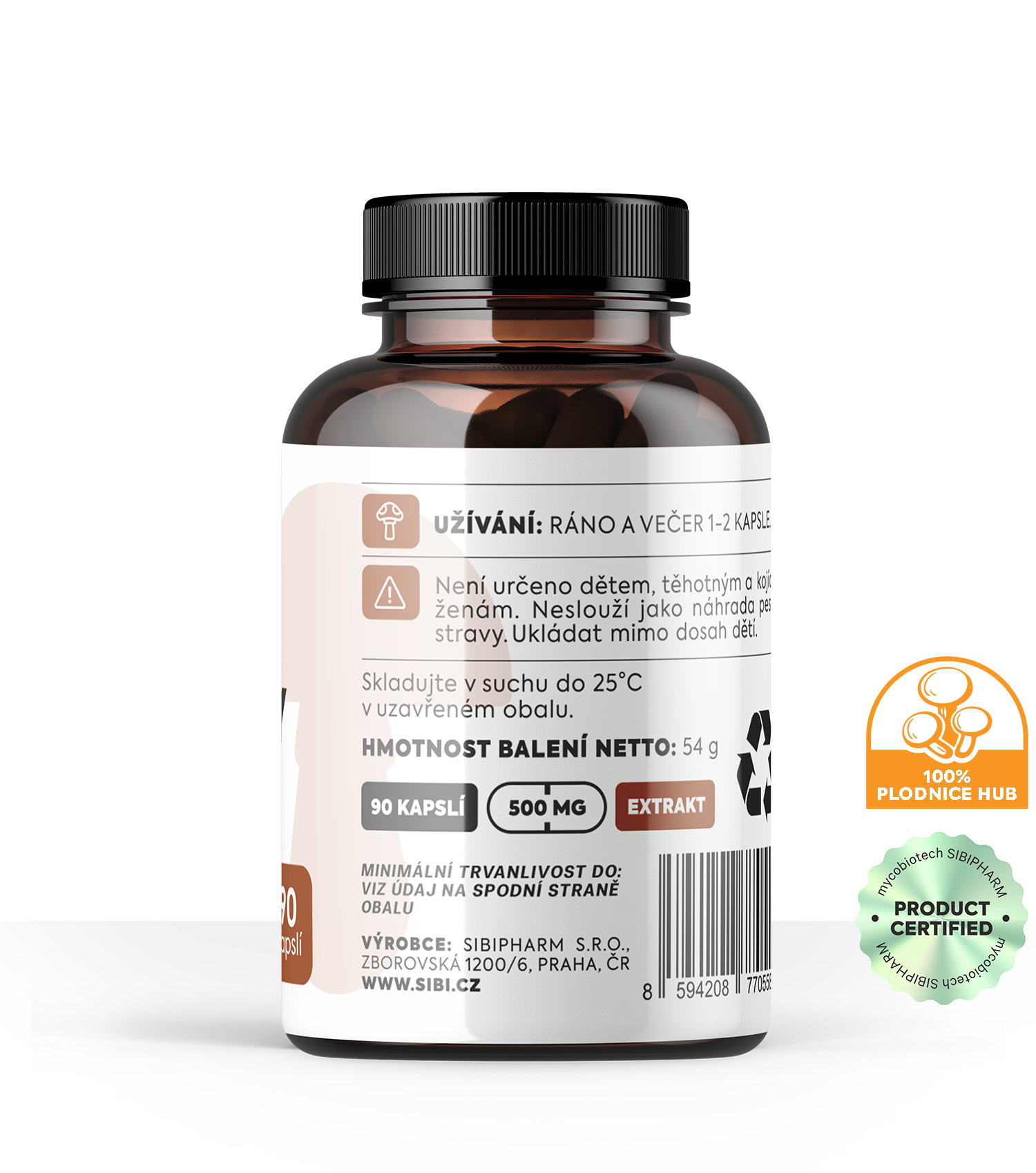 NEHTY & VLASY KOMPLEX HOUBOVÉ EXTRAKTY 90 KPS 500 MG